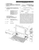 Notebook computer and module of electronic device combinable with the same diagram and image