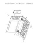 Notebook computer and module of electronic device combinable with the same diagram and image