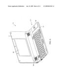 Notebook computer and module of electronic device combinable with the same diagram and image