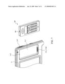 Notebook computer and module of electronic device combinable with the same diagram and image