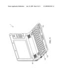 Notebook computer and module of electronic device combinable with the same diagram and image