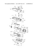 Flash memory device with retractable plug diagram and image