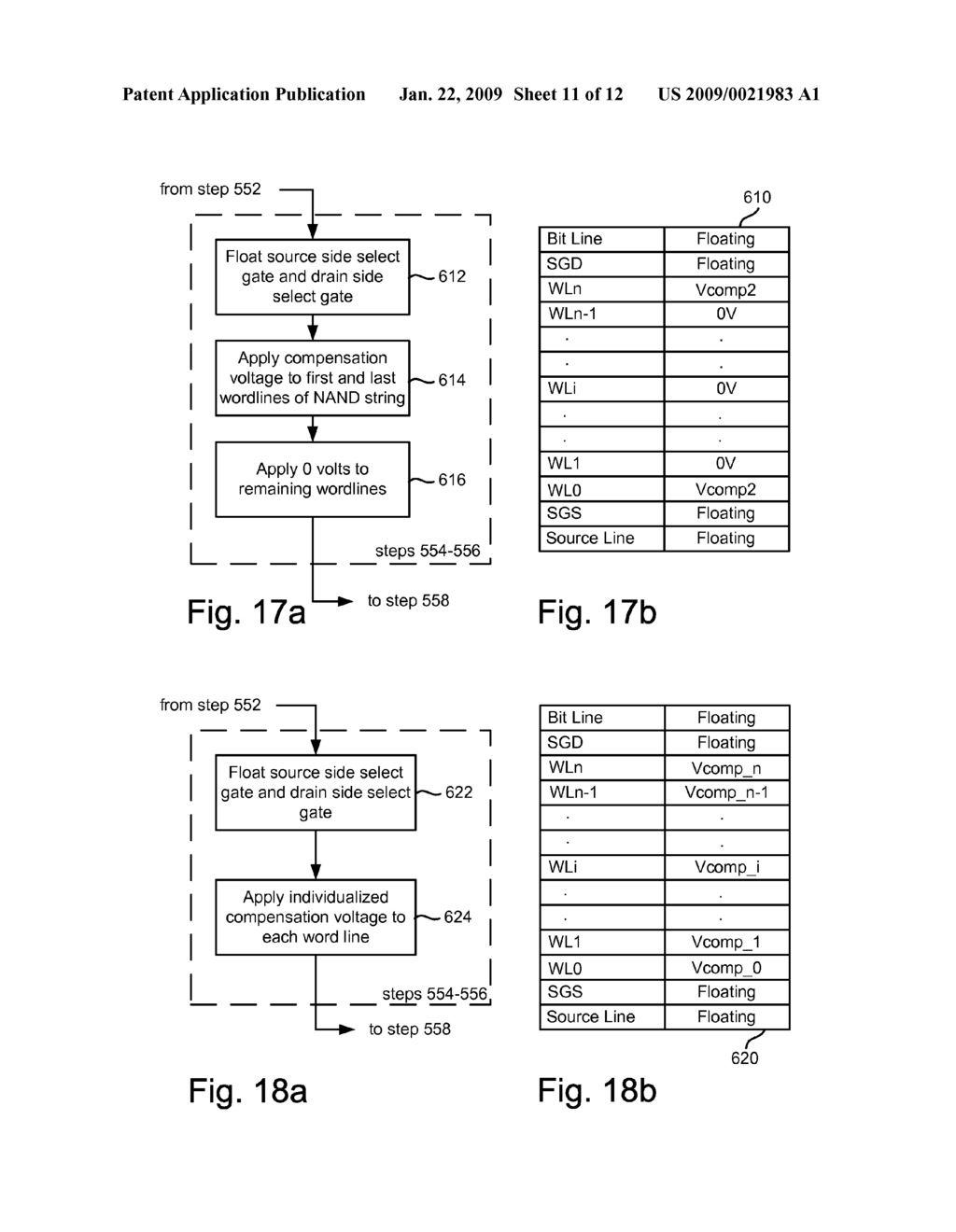 Word Line Compensation In Non-Volatile Memory Erase Operations - diagram, schematic, and image 12