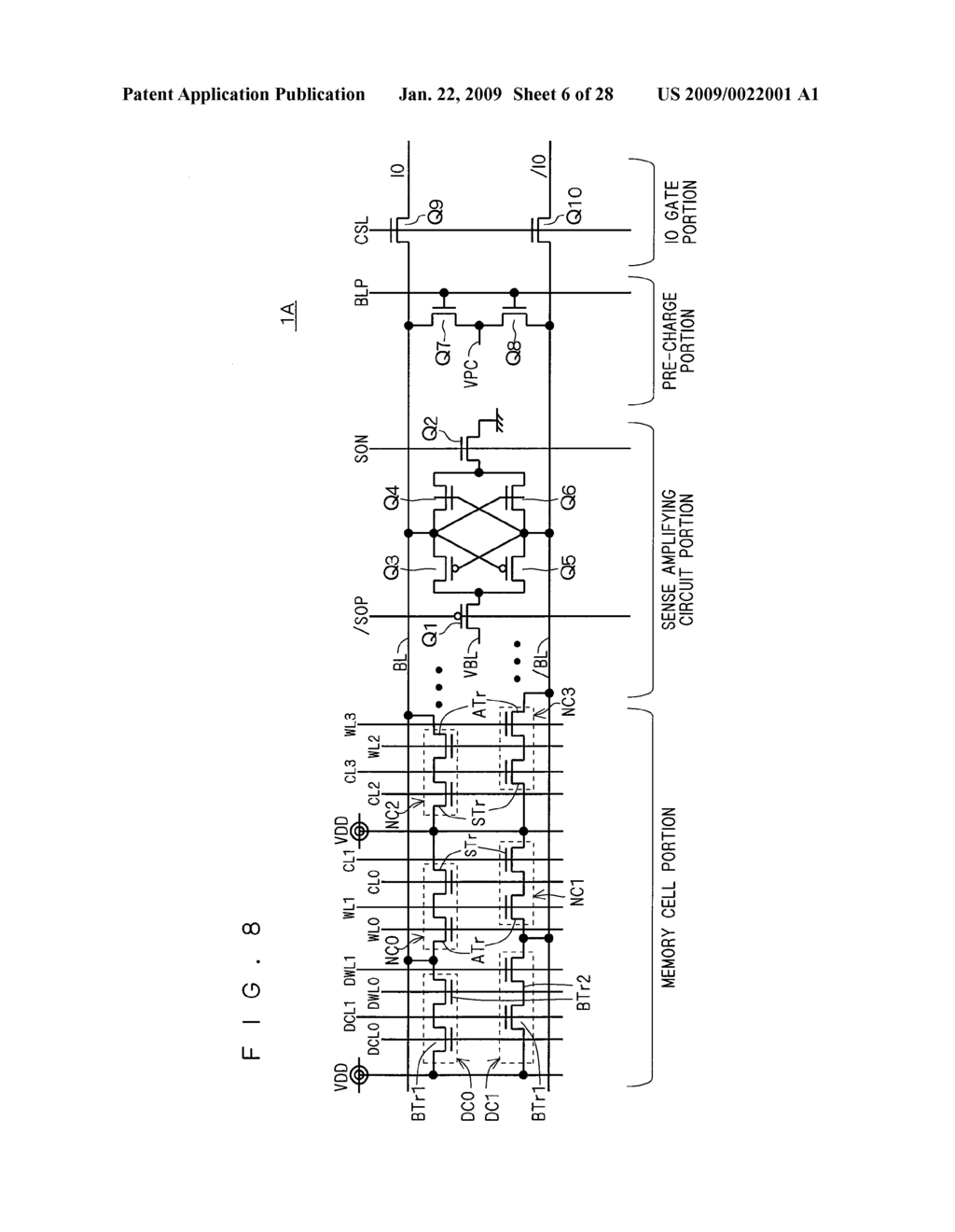 SEMICONDUCTOR MEMORY DEVICE - diagram, schematic, and image 07