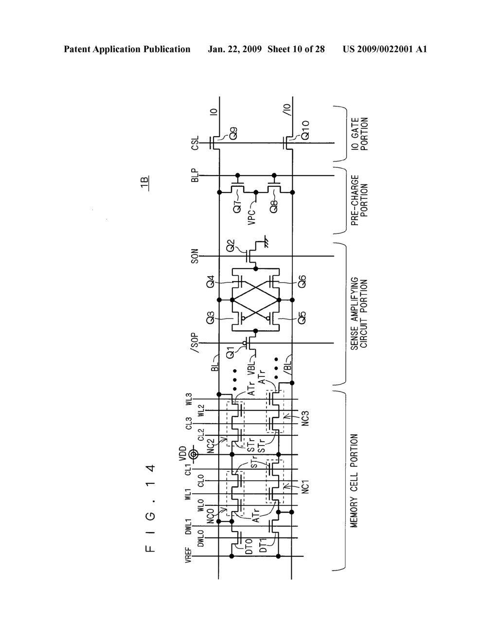 SEMICONDUCTOR MEMORY DEVICE - diagram, schematic, and image 11