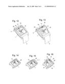 TIMEPIECE WITH A PIVOTING CASE diagram and image