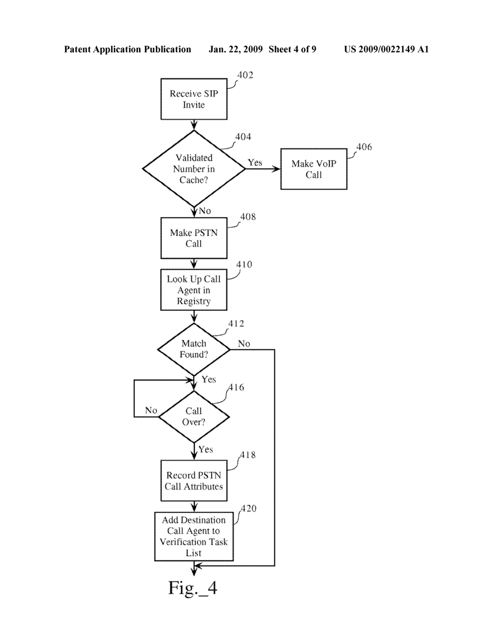 Using PSTN Reachability to Verify VoIP Call Routing Information - diagram, schematic, and image 05