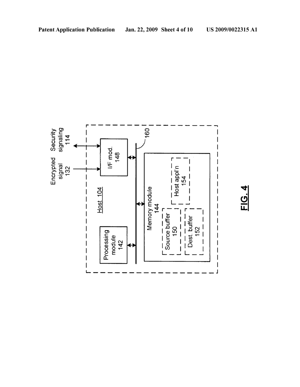 SECURITY MODULE FOR SECURING AN ENCRYPTED SIGNAL WITH SYSTEM AND METHOD FOR USE THEREWITH - diagram, schematic, and image 05