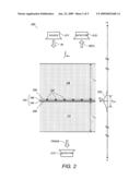 Optical device including waveguide grating structure diagram and image