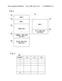 Content recording apparatus diagram and image