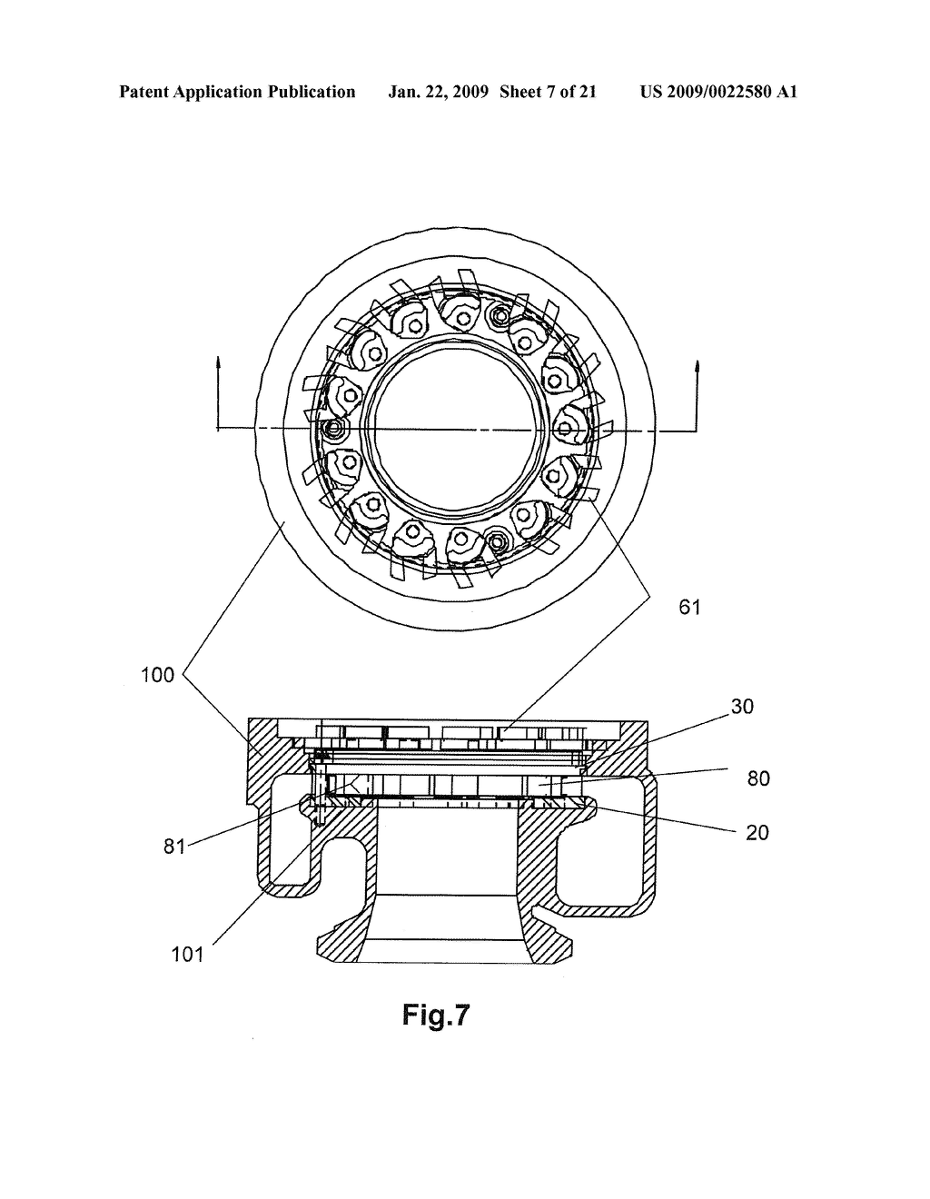 VARIABLE GEOMETRY TURBOCHARGER, VANE RING ASSEMBLY WITH RETAINING MEMBER - diagram, schematic, and image 08