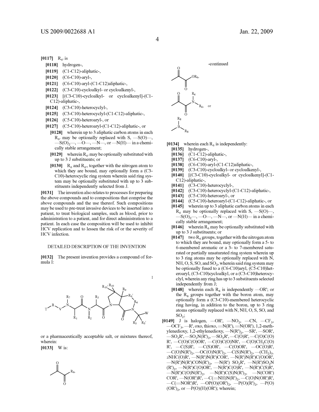 INHIBITORS OF SERINE PROTEASE, PARTICULARLY HCV NS3-NS4A PROTEASE - diagram, schematic, and image 05