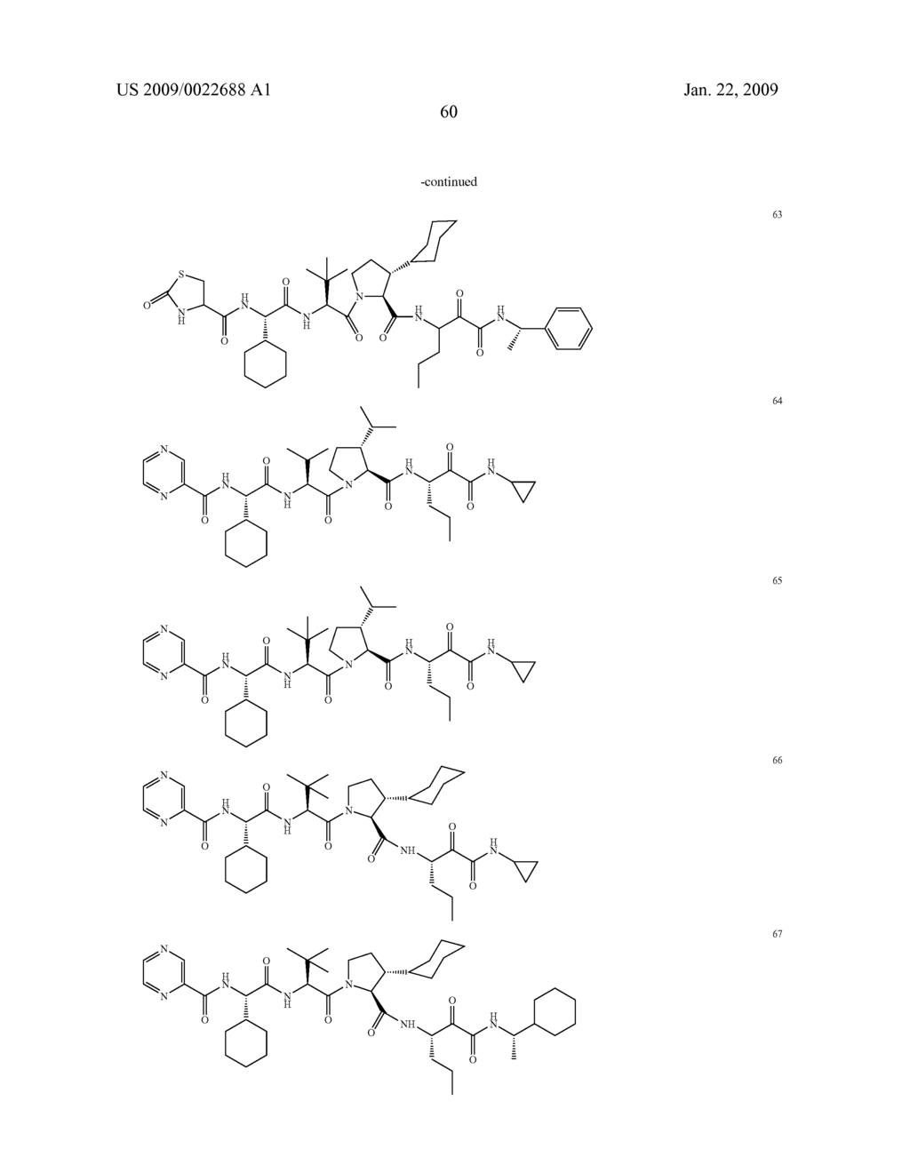 INHIBITORS OF SERINE PROTEASE, PARTICULARLY HCV NS3-NS4A PROTEASE - diagram, schematic, and image 61