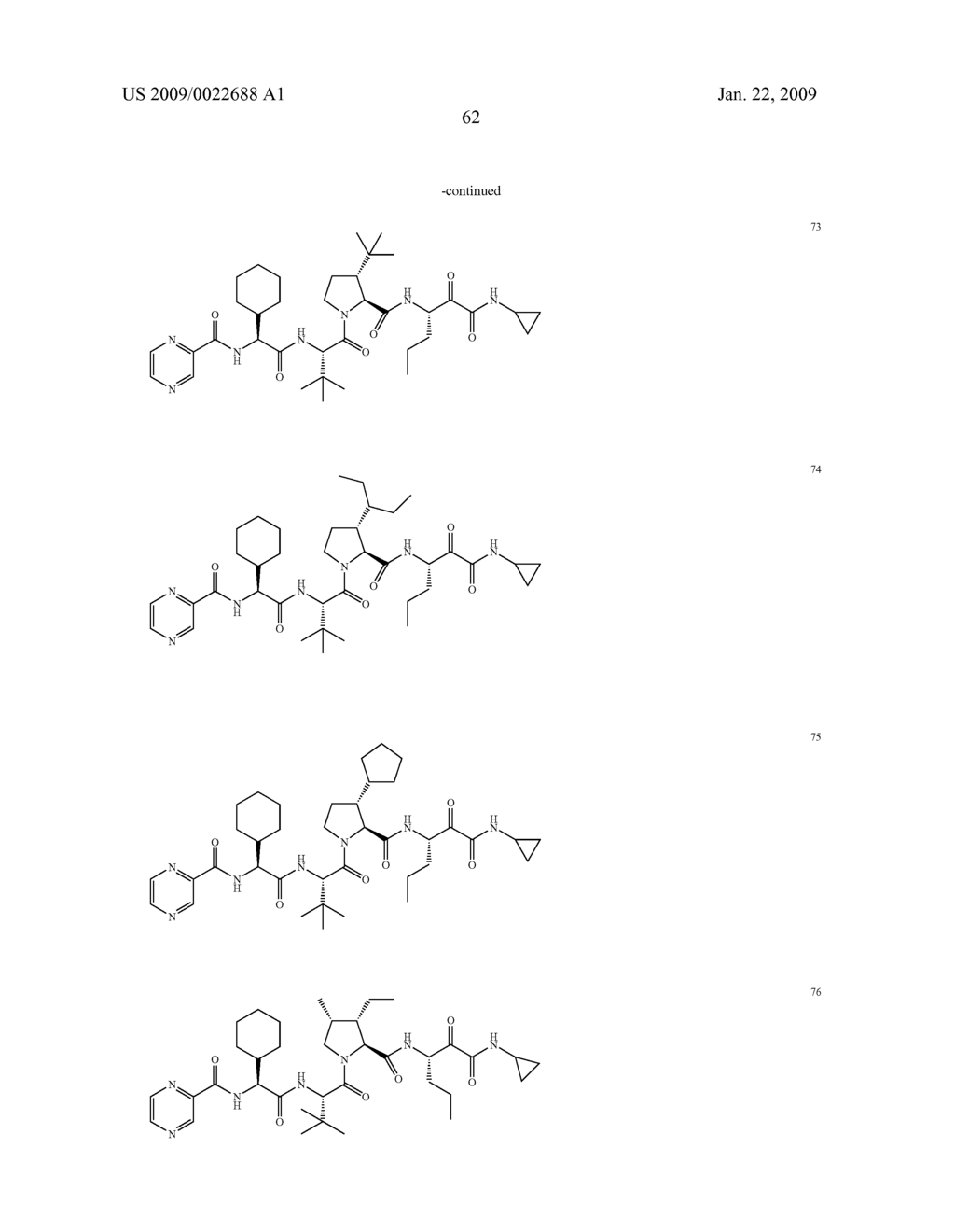 INHIBITORS OF SERINE PROTEASE, PARTICULARLY HCV NS3-NS4A PROTEASE - diagram, schematic, and image 63