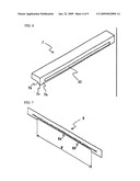 SLOT NOZZLE ASSEMBLY, SLOT COATING GUN, SHIM PLATE, AND METHOD OF EXTRUDING A FOAMABLE MELTED MATERIAL IN A WIDE BAND diagram and image