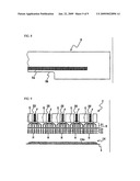 SLOT NOZZLE ASSEMBLY, SLOT COATING GUN, SHIM PLATE, AND METHOD OF EXTRUDING A FOAMABLE MELTED MATERIAL IN A WIDE BAND diagram and image