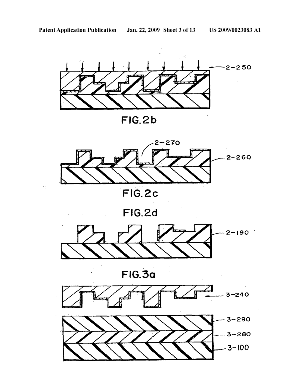 Method for fabricating dual damascene structures using photo-imprint lithography, methods for fabricating imprint lithography molds for dual damascene structures, Materials for imprintable dielectrics and equipment for photo-imprint lithography used in dual damascene patterning - diagram, schematic, and image 04