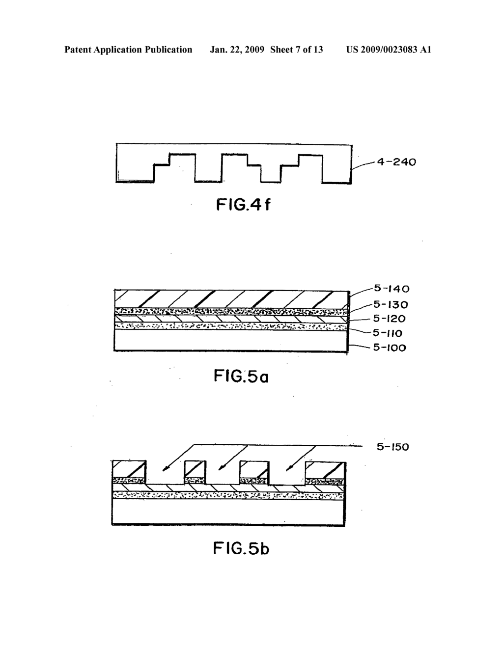 Method for fabricating dual damascene structures using photo-imprint lithography, methods for fabricating imprint lithography molds for dual damascene structures, Materials for imprintable dielectrics and equipment for photo-imprint lithography used in dual damascene patterning - diagram, schematic, and image 08