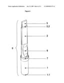 Device for sampling a fluid and detecting an analyte therein diagram and image