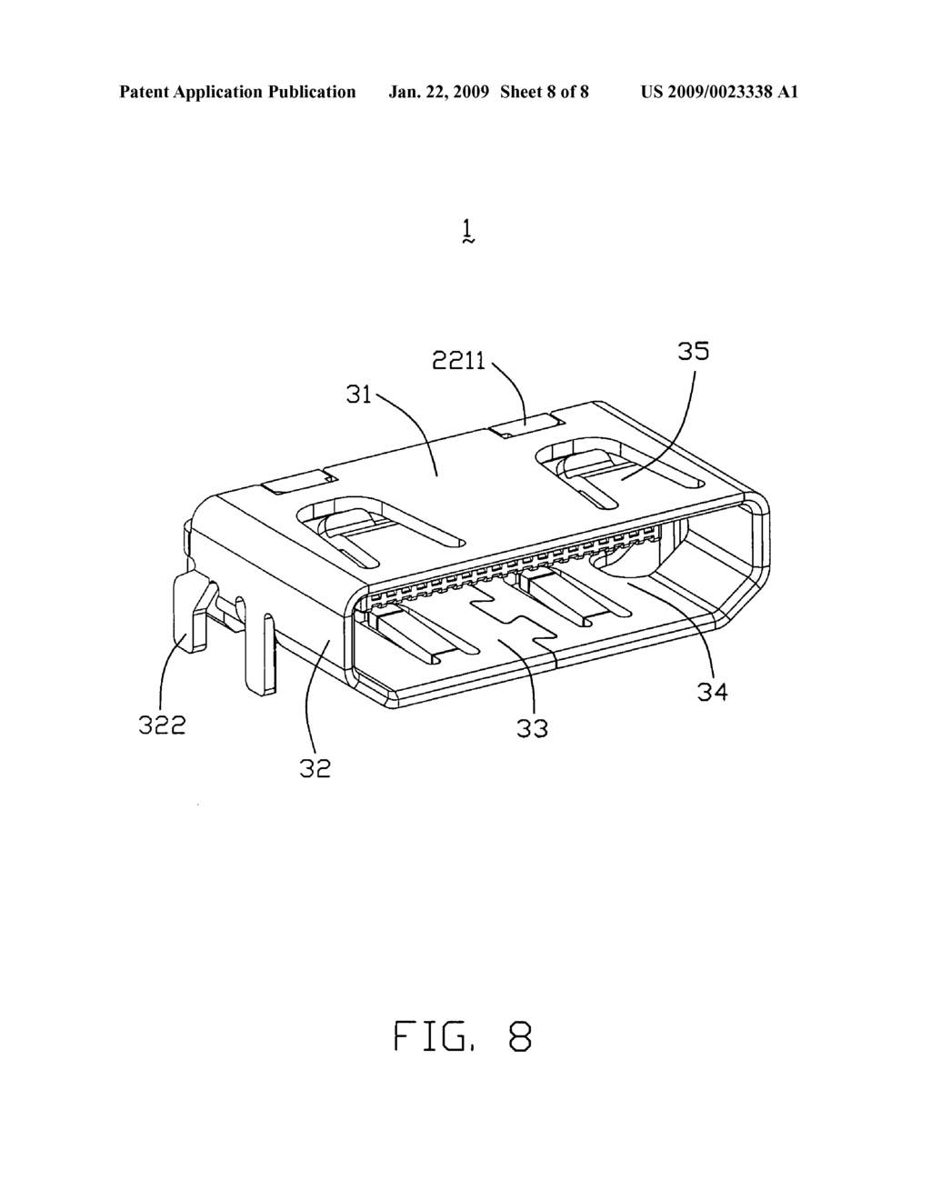 Electrical connector and method of making the same - diagram, schematic, and image 09