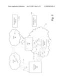 SYSTEM AND METHOD FOR HANDOFF OF SESSION FROM VOIP INTERFACE TO CELLULAR INTERFACE OF DUAL-MODE DEVICE diagram and image