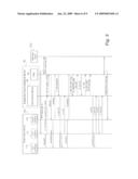 SYSTEM AND METHOD FOR HANDOFF OF SESSION FROM VOIP INTERFACE TO CELLULAR INTERFACE OF DUAL-MODE DEVICE diagram and image