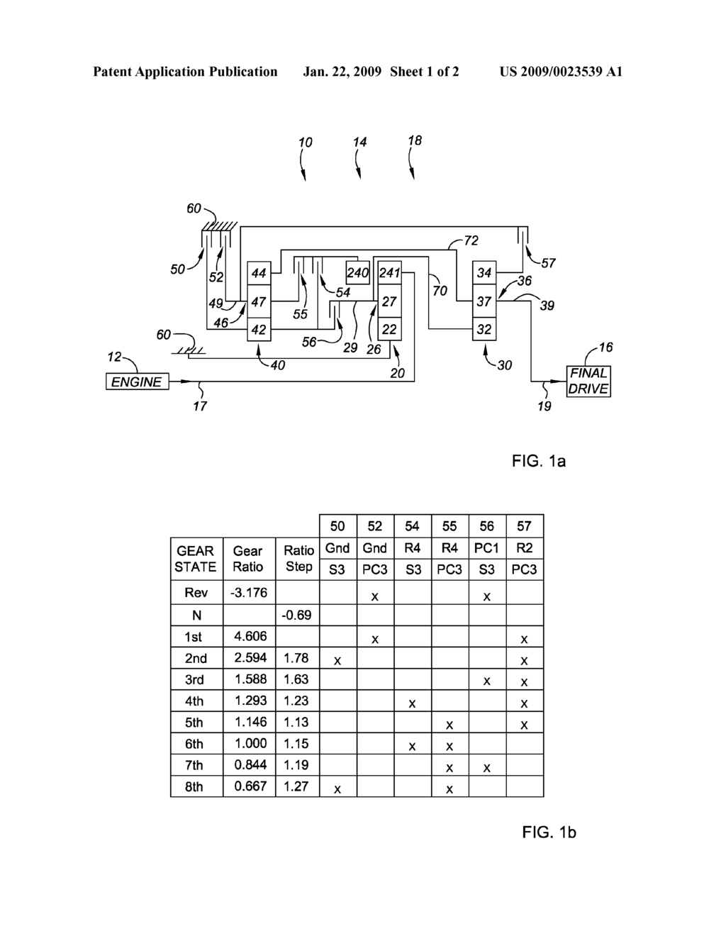 8-Speed Transmission - diagram, schematic, and image 02