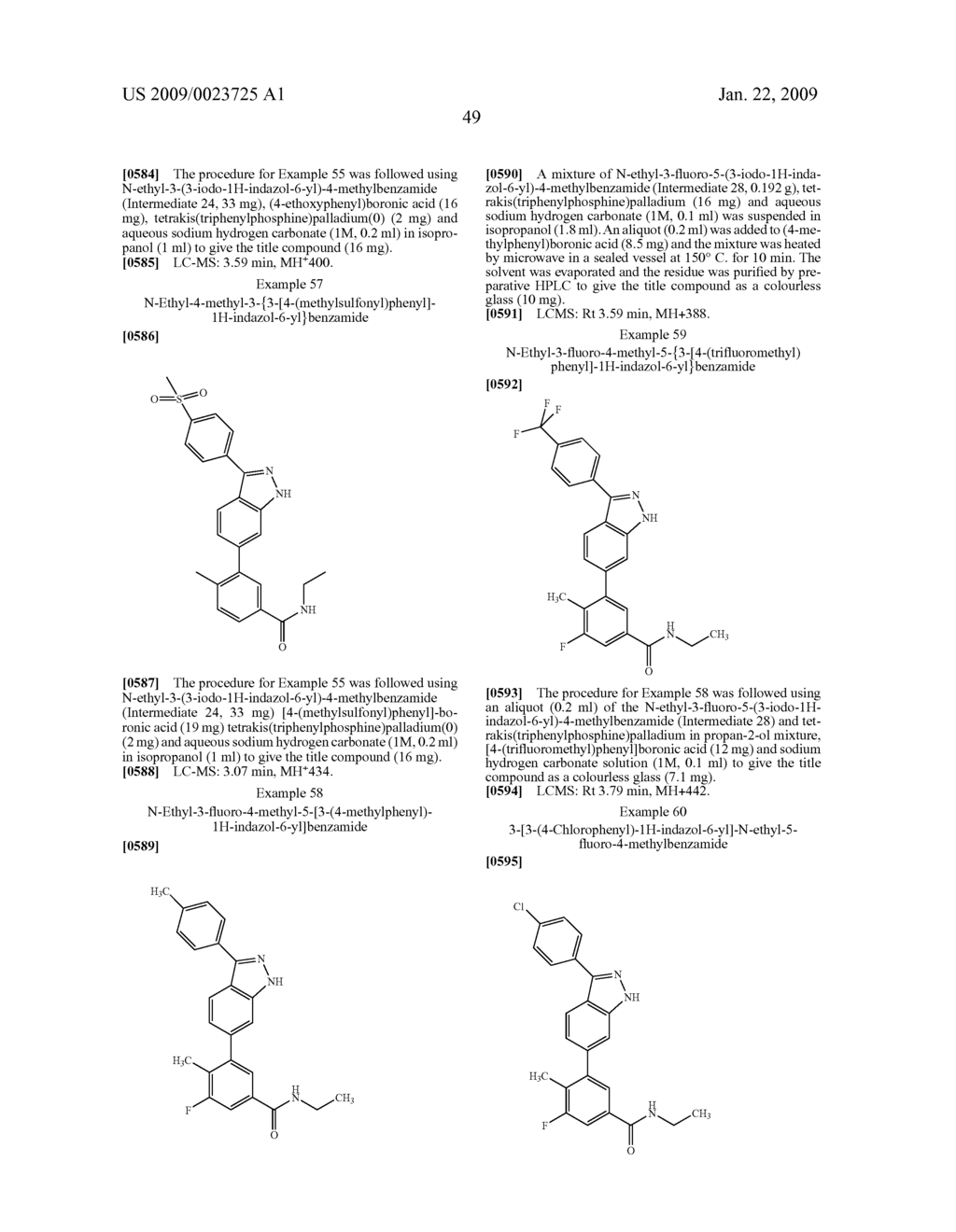 Fused Heteroaryl Derivatives for Use as P38 Kinase Inhibitors - diagram, schematic, and image 50