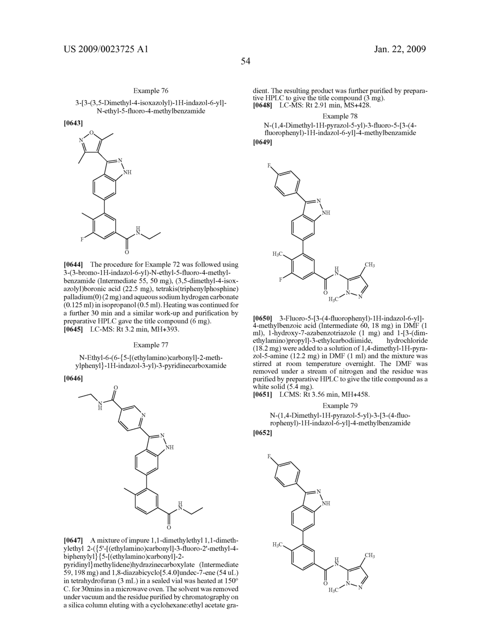 Fused Heteroaryl Derivatives for Use as P38 Kinase Inhibitors - diagram, schematic, and image 55