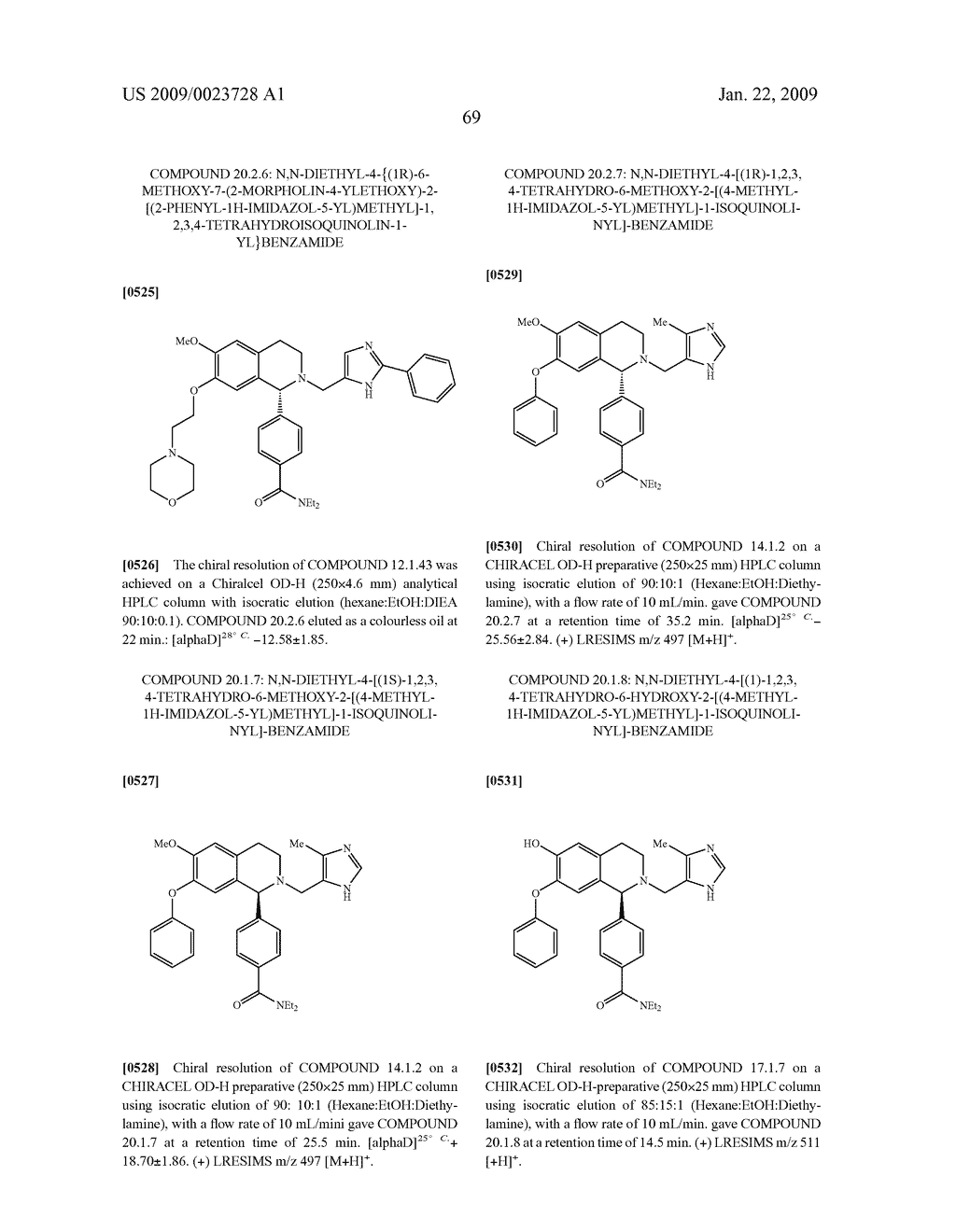 1,2,3,4-Tetrahydroisoquinoline Derivatives, Preparations Thereof and Uses Thereof - diagram, schematic, and image 70