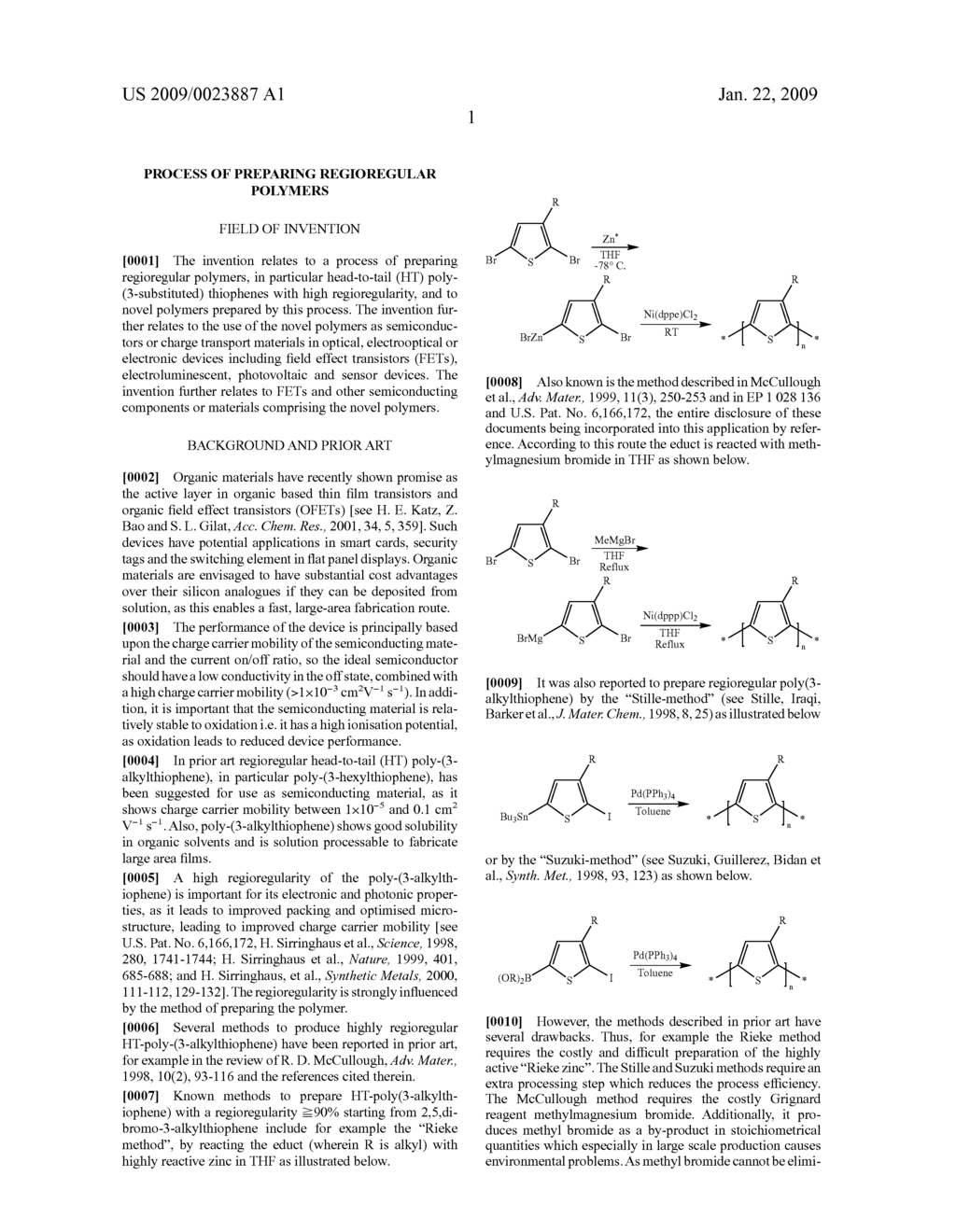 PROCESS OF PREPARING REGIOREGULAR POLYMERS - diagram, schematic, and image 02