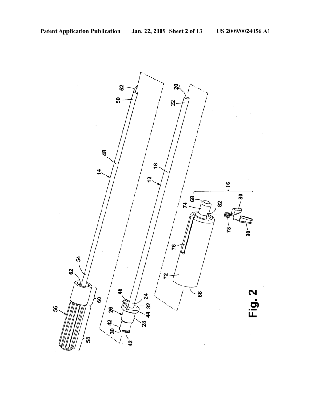 Coaxial Needle Assembly - diagram, schematic, and image 03