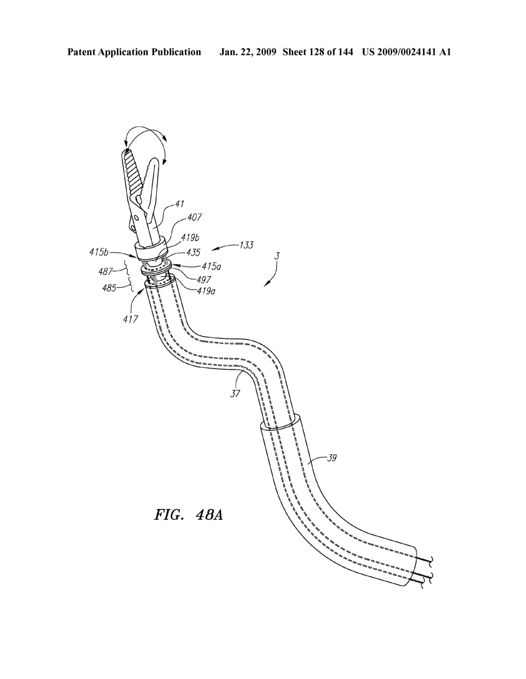 ROTATIONAL APPARATUS SYSTEM AND METHOD FOR A ROBOTIC INSTRUMENT SYSTEM - diagram, schematic, and image 129