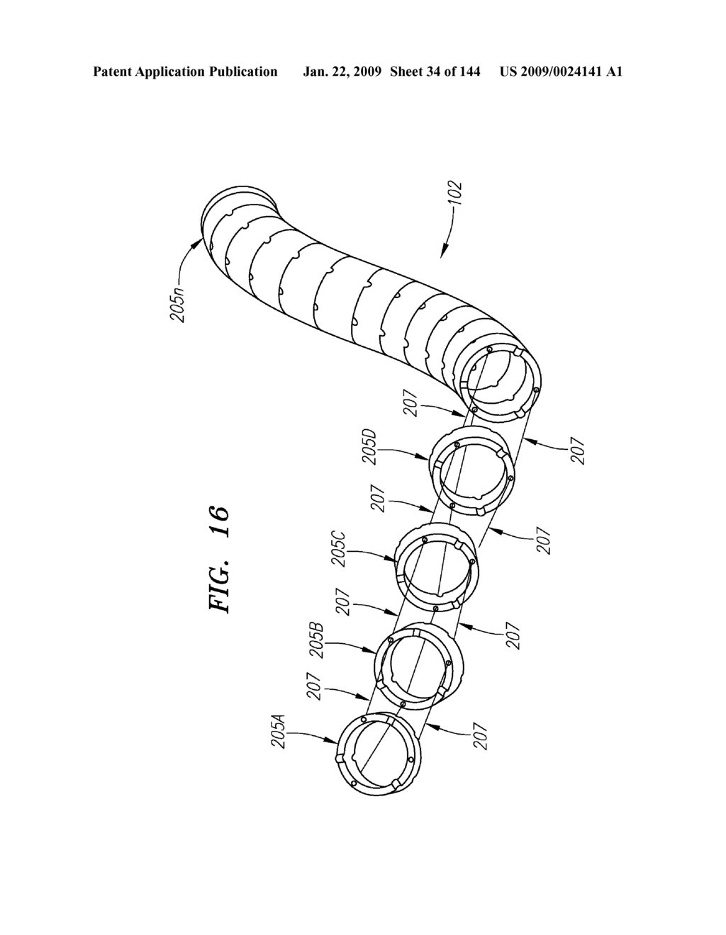 ROTATIONAL APPARATUS SYSTEM AND METHOD FOR A ROBOTIC INSTRUMENT SYSTEM - diagram, schematic, and image 35