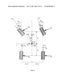 METHOD FOR DETERMINING THE CENTRE OF GRAVITY FOR AN AUTOMOTIVE VEHICLE diagram and image