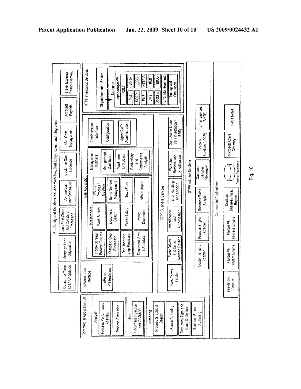 Business Process Management System and Method - diagram, schematic, and image 11