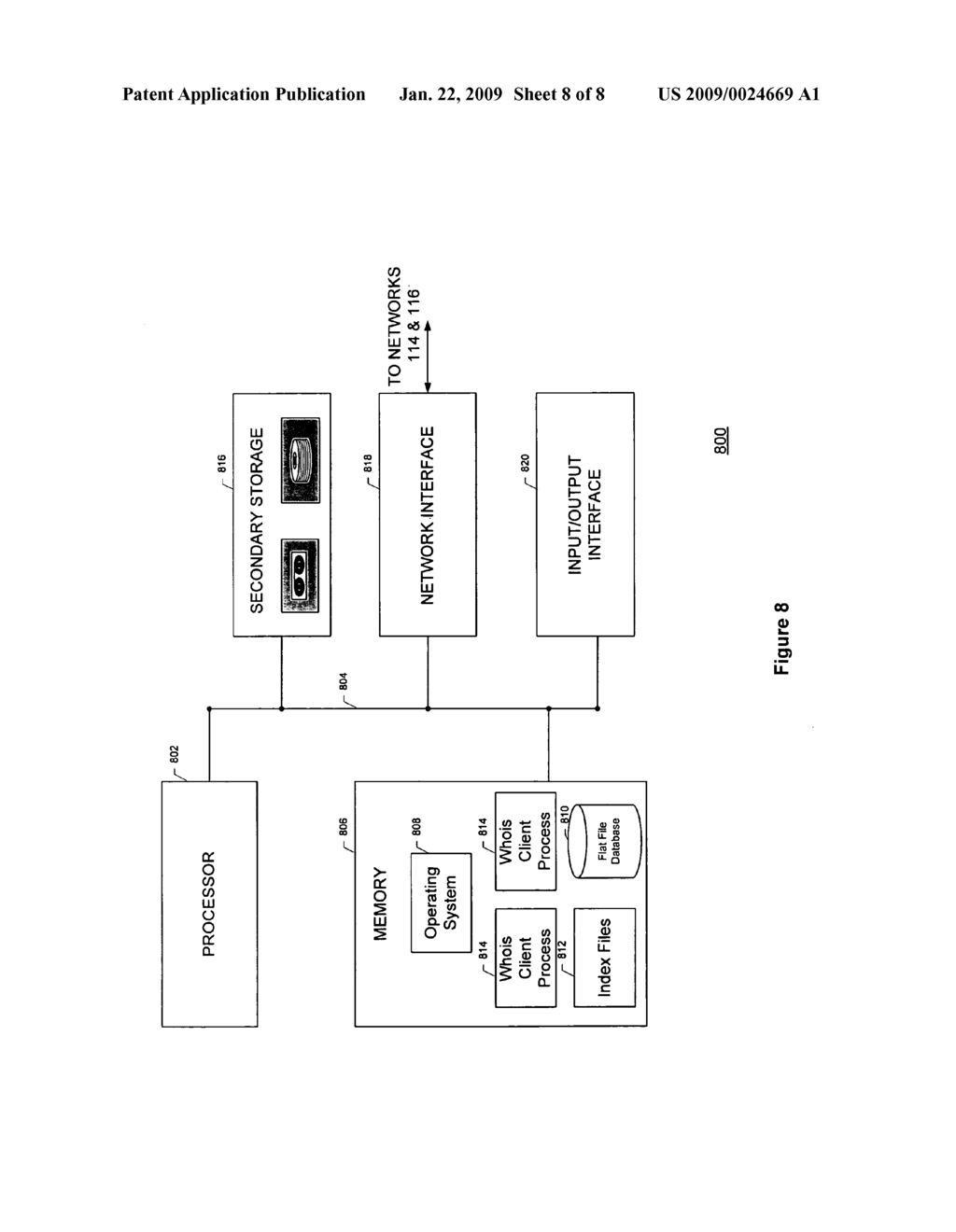 System, Method, and Article of Manufacture for Maintaining and Accessing a Whois Database - diagram, schematic, and image 09