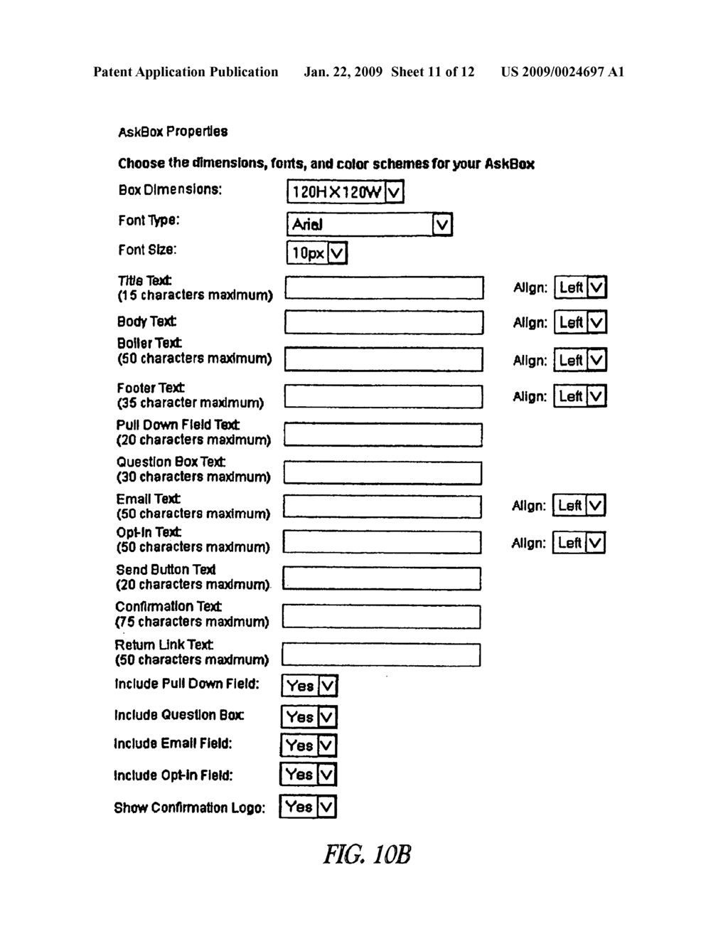 SYSTEM AND METHOD FOR DYNAMICALLY CHANGING THE CONTENT OF AN INTERNET WEB PAGE - diagram, schematic, and image 12