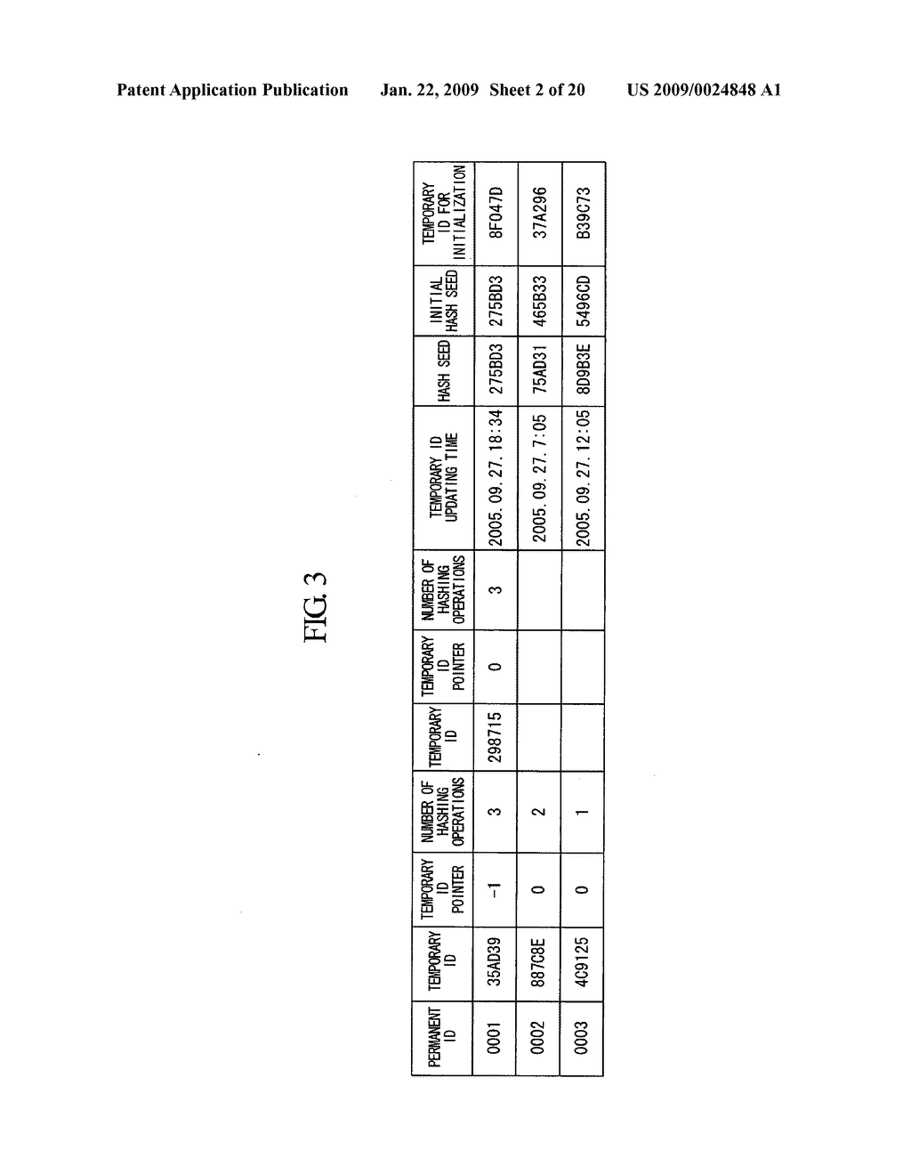 Terminal Identification Method, Authentication Method, Authentication System, Server, Terminal, Wireless Base Station, Program, and Recording Medium - diagram, schematic, and image 03