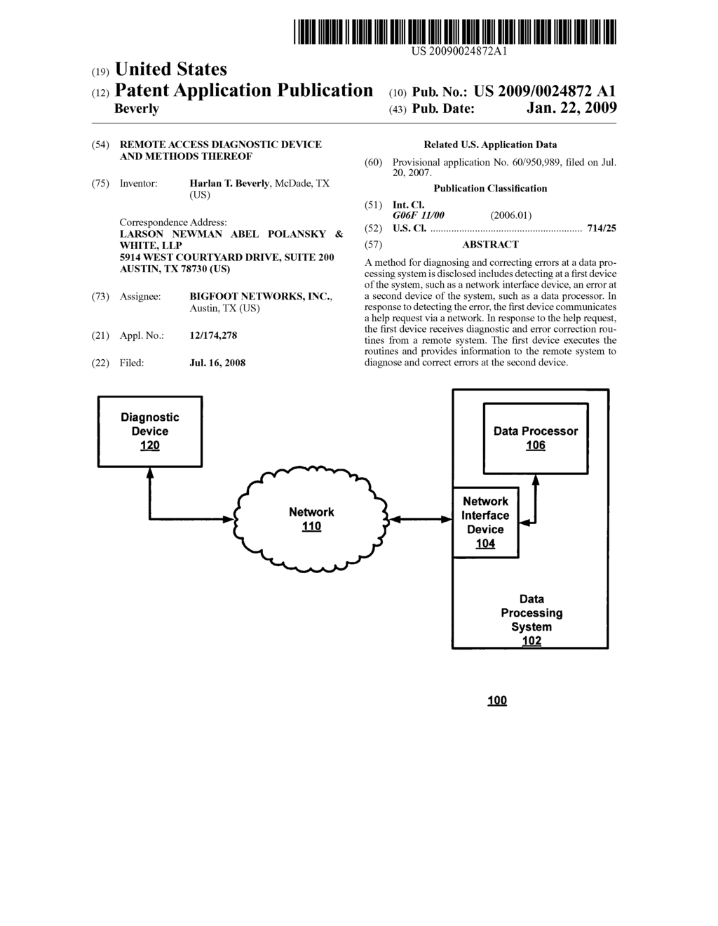 REMOTE ACCESS DIAGNOSTIC DEVICE AND METHODS THEREOF - diagram, schematic, and image 01