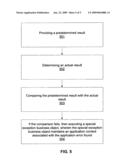 System and method for triggering control over abnormal program termination diagram and image