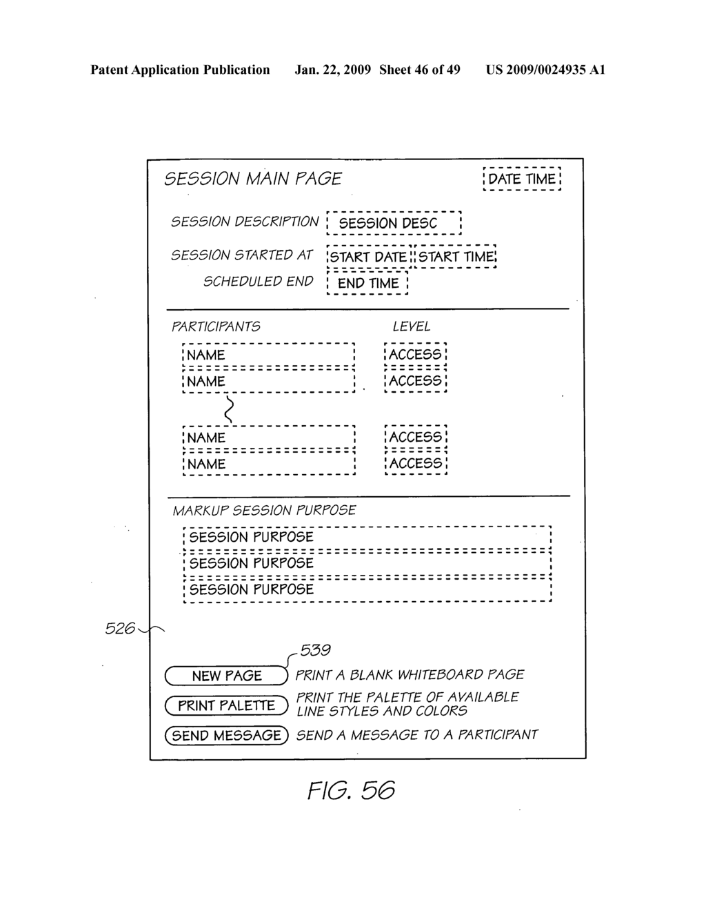 ONLINE GRAPHICAL MESSAGE SERVICE - diagram, schematic, and image 47