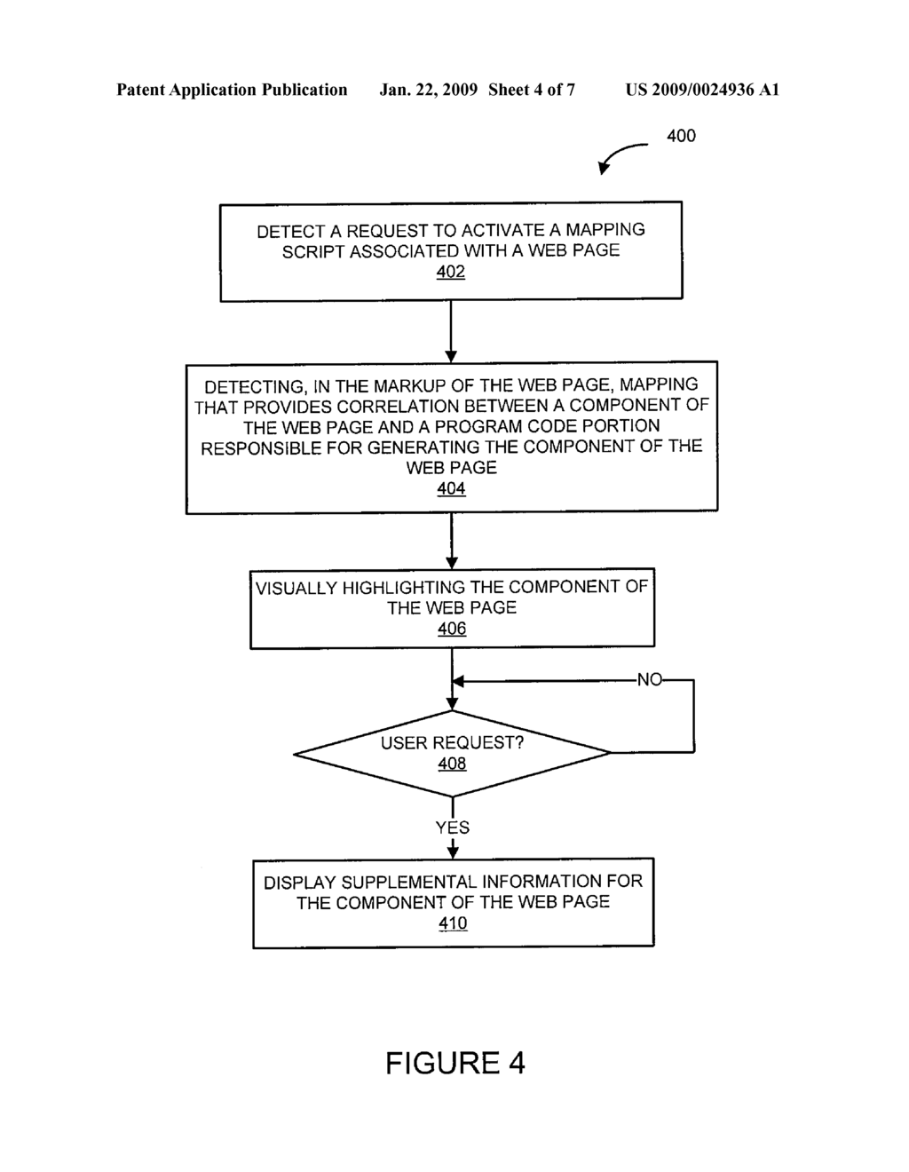 METHOD AND SYSTEM TO MAINTAIN A WEB PAGE - diagram, schematic, and image 05