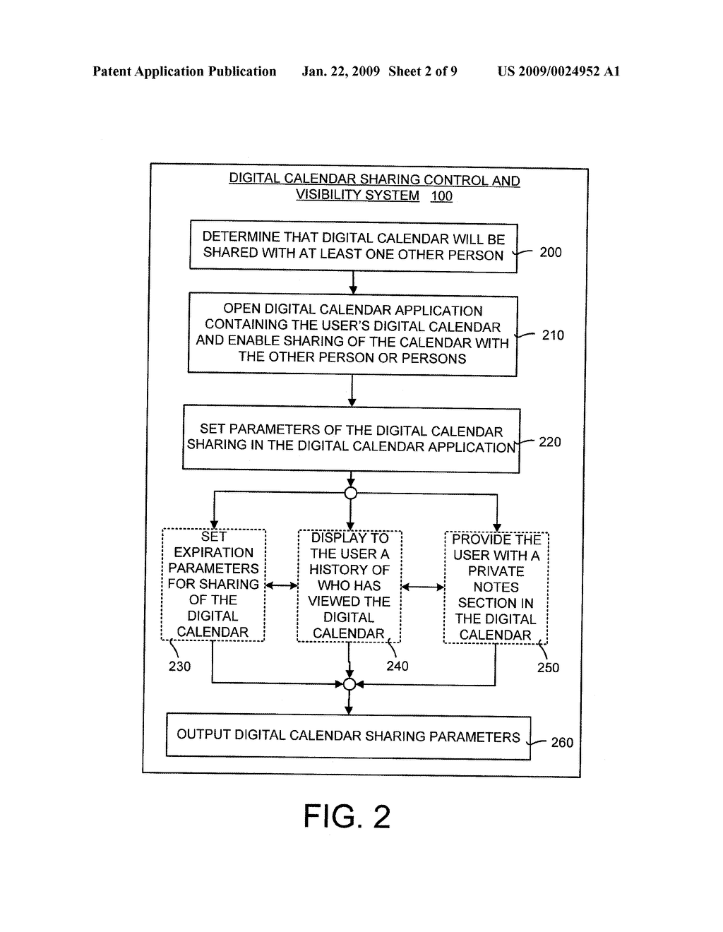 CONTROL AND VISIBILITY FOR DIGITAL CALENDAR SHARING - diagram, schematic, and image 03