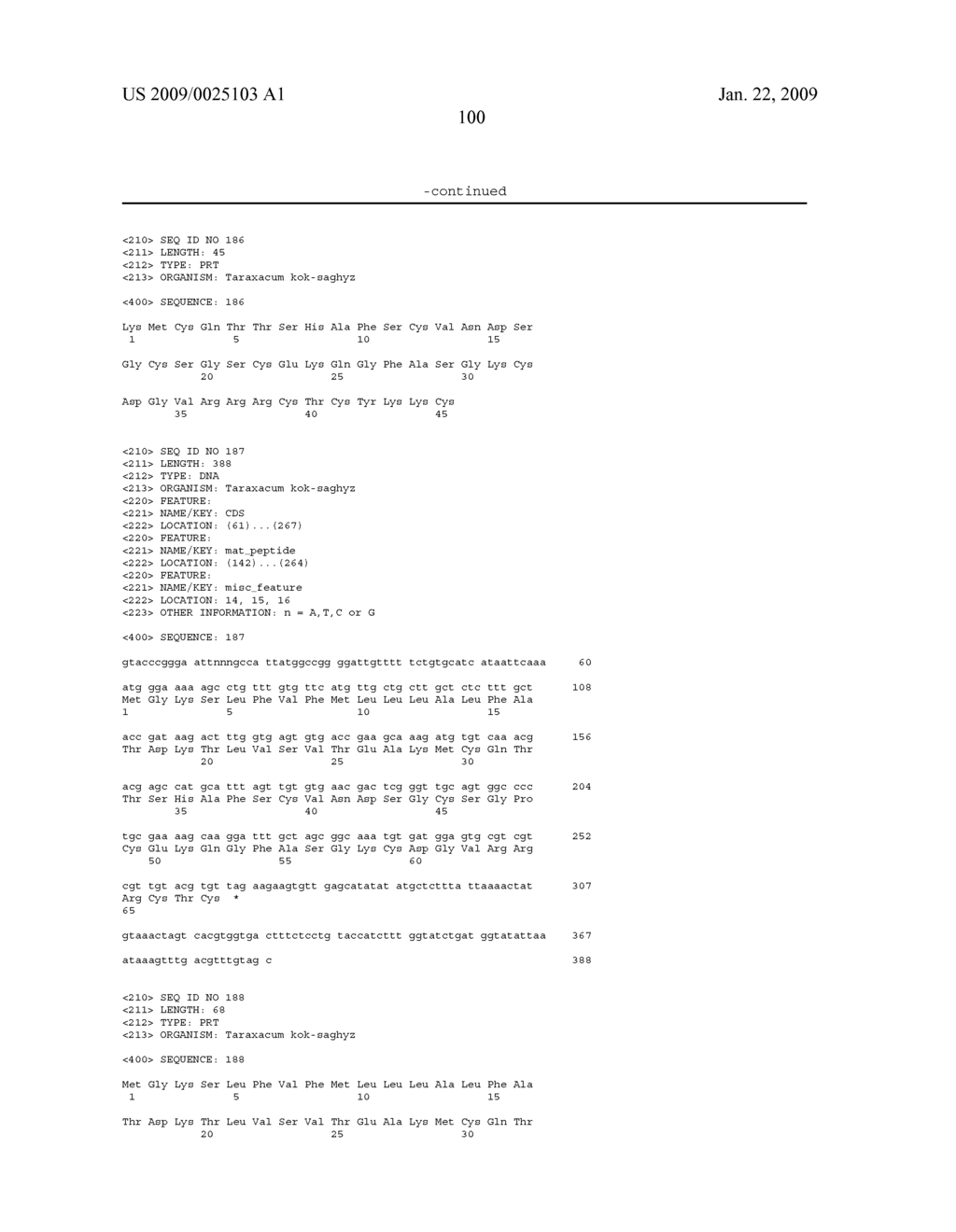 DEFENSIN POLYNUCLEOTIDES AND METHODS OF USE - diagram, schematic, and image 102