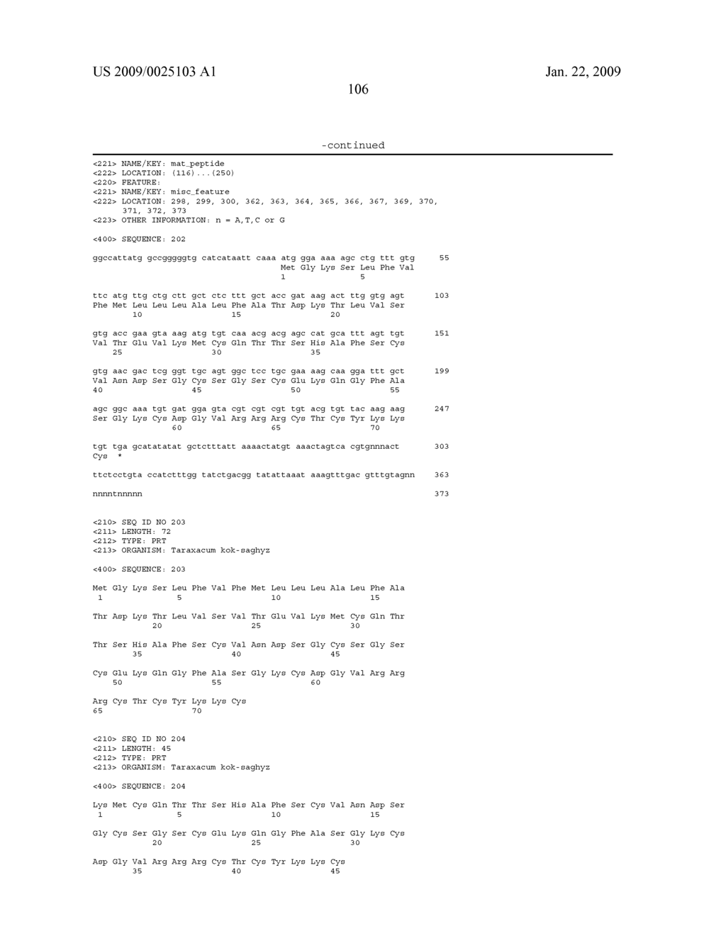 DEFENSIN POLYNUCLEOTIDES AND METHODS OF USE - diagram, schematic, and image 108