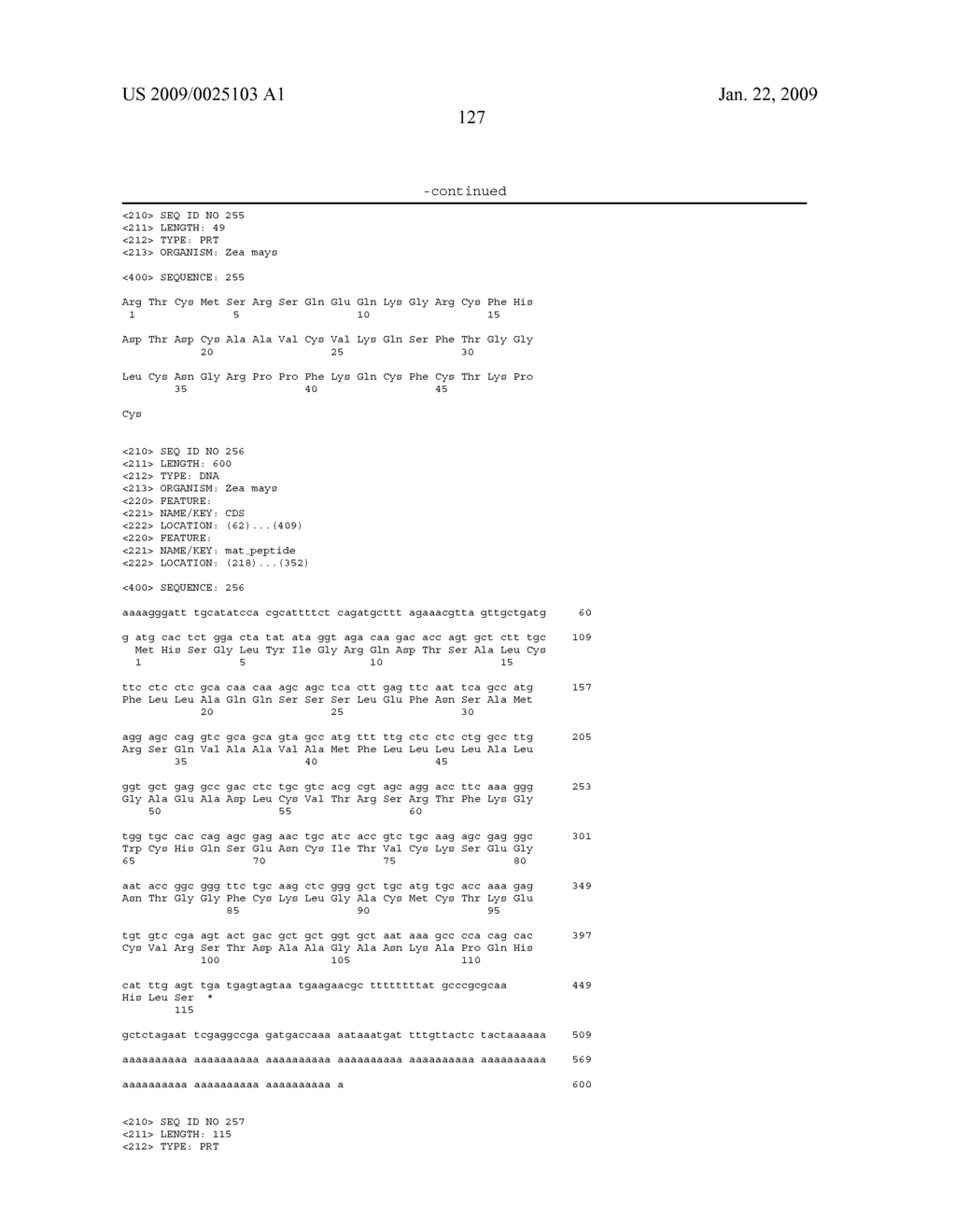 DEFENSIN POLYNUCLEOTIDES AND METHODS OF USE - diagram, schematic, and image 129