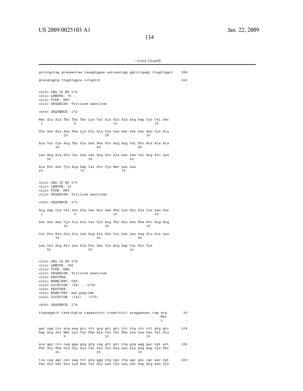 DEFENSIN POLYNUCLEOTIDES AND METHODS OF USE - diagram, schematic, and image 136