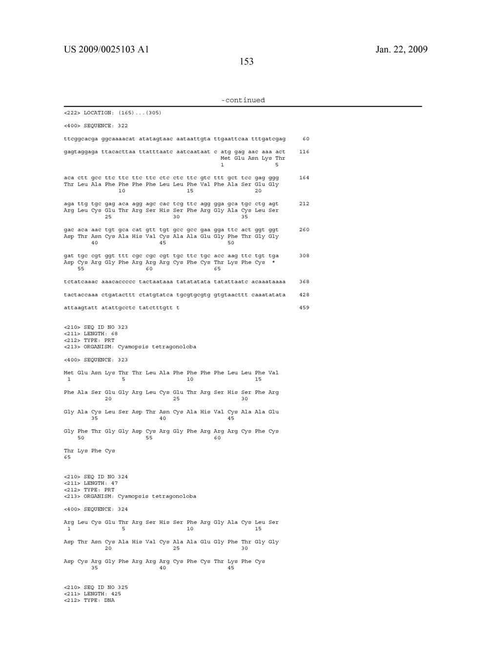 DEFENSIN POLYNUCLEOTIDES AND METHODS OF USE - diagram, schematic, and image 155