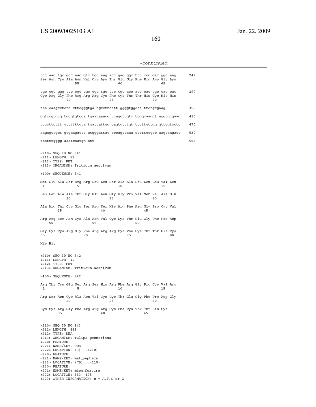 DEFENSIN POLYNUCLEOTIDES AND METHODS OF USE - diagram, schematic, and image 162